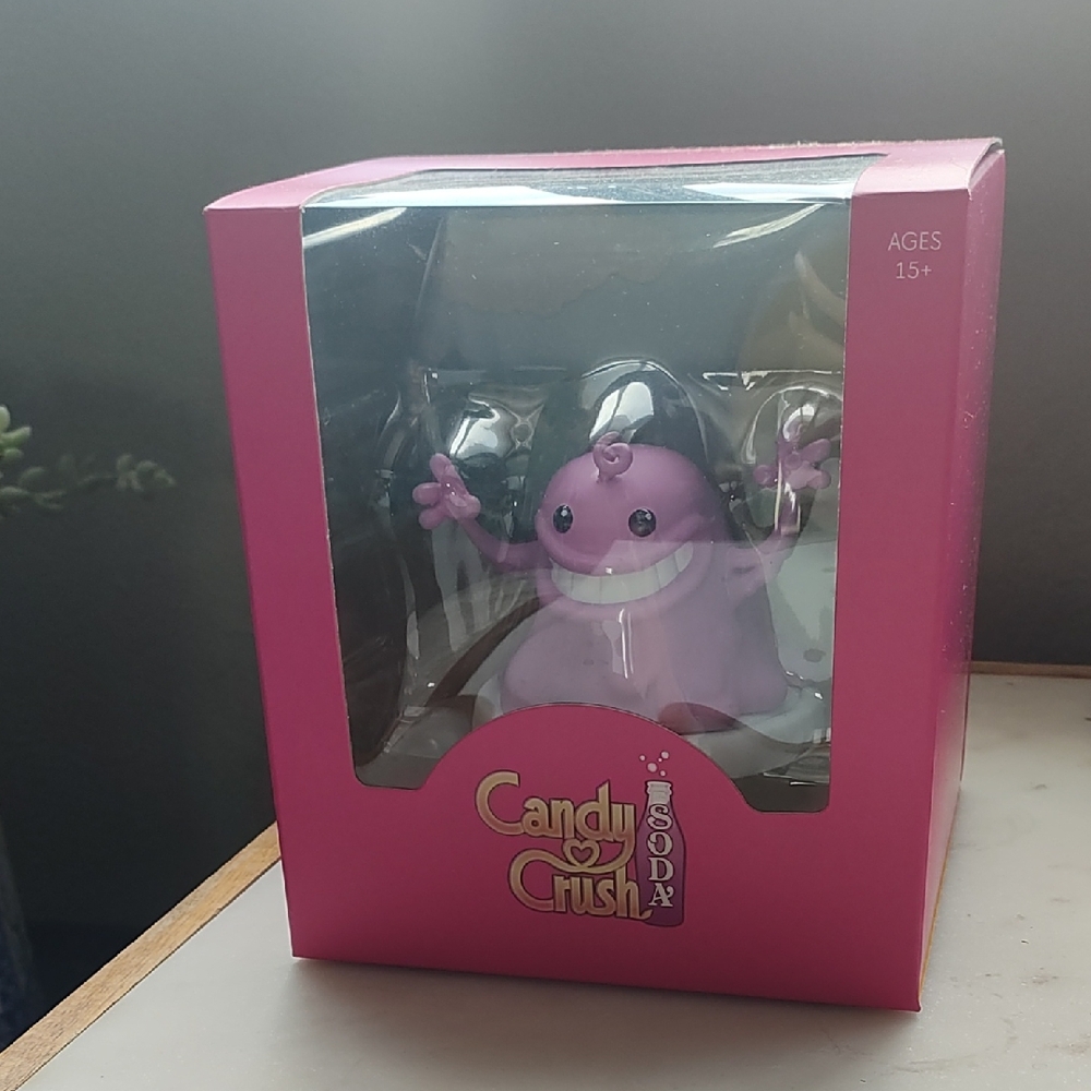 Candy Crush Bubblegum Troll- RARE